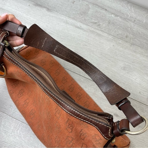 DOONEY & Bourke Signature Monogram Single Strap Shoulder Bag - Picture 10 of 15